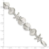 Sterling Silver Seashells Bracelet