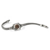 Ancient Coins Sterling Silver and Bronze Antiqued Widow's Mite Coin 7 inch Fancy Lobster Clasp Bracelet with a Certificate of Authenticity