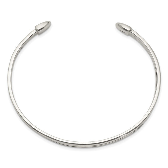 Sterling Silver Cuff Bangle