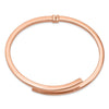 Sterling Silver Bypass Hinged Bracelet