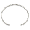 Sterling Silver Polished 5mm Cuff Bangle