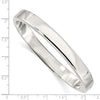 Sterling Silver Hinged Bangle