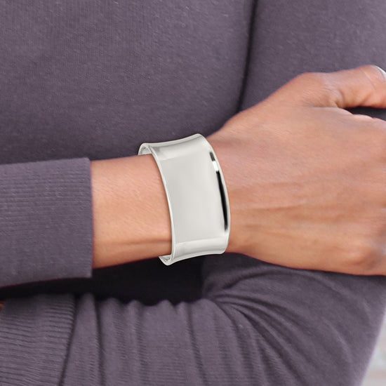 Sterling Silver Cuff Bangle