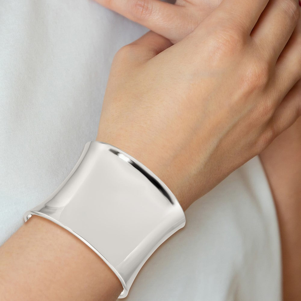 Sterling Silver Cuff Bangle