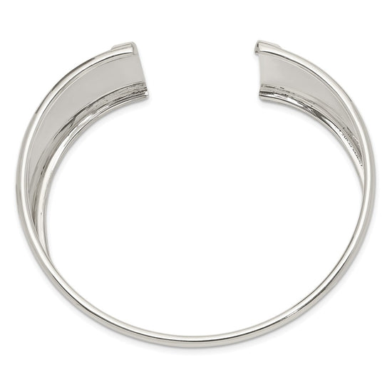 Sterling Silver Cuff Bangle