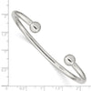 Sterling Silver Cuff Bangle Bracelet