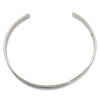 Sterling Silver Polished Cuff Bangle