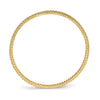Sterling Silver CZ Slip-On Bangle