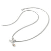 Landstrom's Mt. Rushmore Black Hills Sterling Silver 12K Gold Accents Frog Slide 20 inch Lobster Clasp Necklace