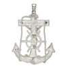 Sterling Silver Mariner Cross Pendant