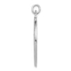 Sterling Silver Rhodium-plated Saint Christopher Medal