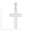 Sterling Silver Polished Cross Pendant