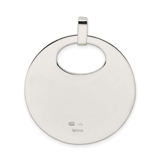 Sterling Silver Polished Pendant