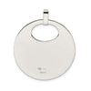 Sterling Silver Polished Pendant