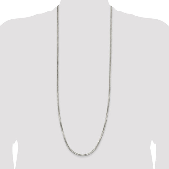 Sterling Silver 3.5mm Curb Chain