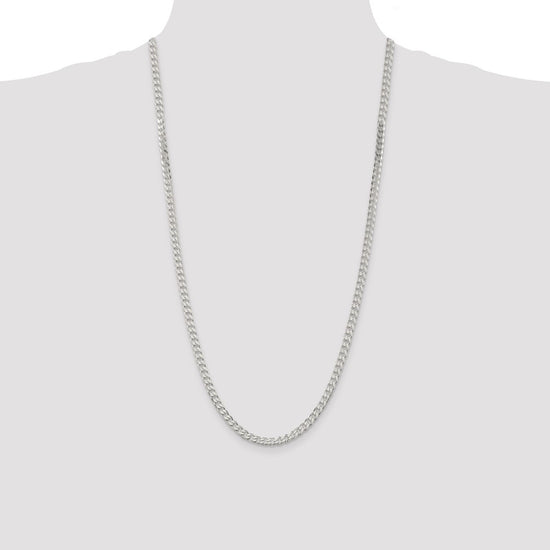 Sterling Silver 4.5mm Curb Chain