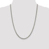 Sterling Silver Rhodium-plated 4.5mm Curb Chain