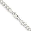 Sterling Silver Curb Chain — 5.7 mm