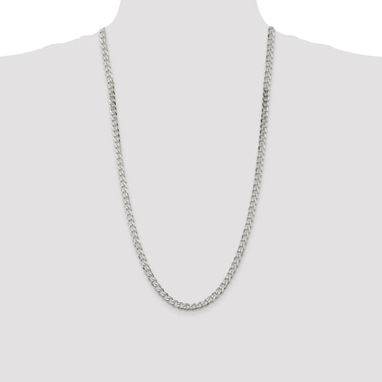 Sterling Silver 5.7mm Curb Chain