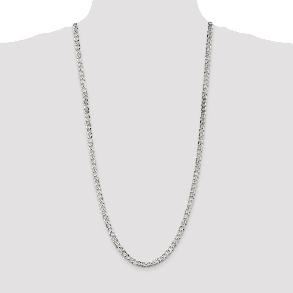 Sterling Silver Curb Chain — 5.7 mm