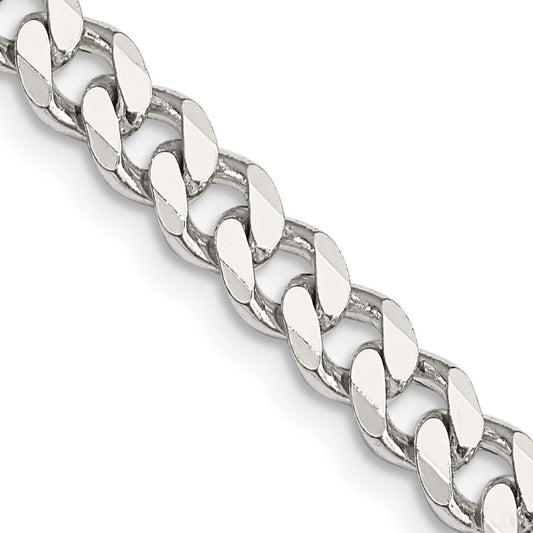 Sterling Silver Curb Chain — 5.7 mm