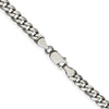 Sterling Silver Curb Chain — 6 mm