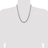 Sterling Silver Curb Chain — 6 mm