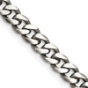 Sterling Silver Curb Chain — 6 mm