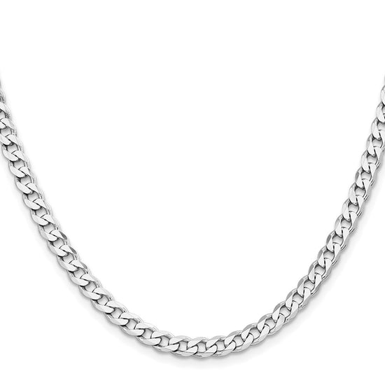 Sterling Silver Curb Chain — 5.7 mm