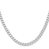 Sterling Silver Curb Chain — 5.7 mm