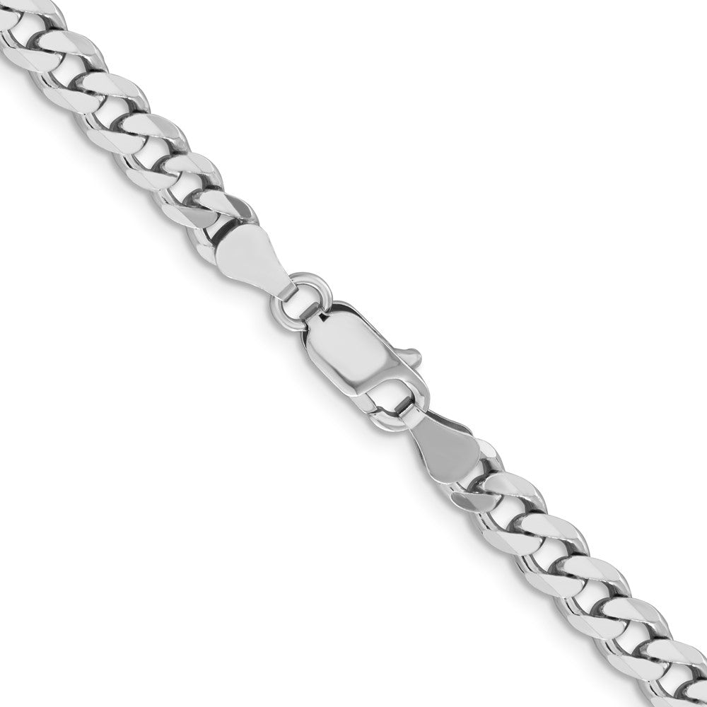 Sterling Silver Curb Chain — 5.7 mm