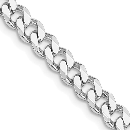 Sterling Silver Curb Chain — 5.7 mm