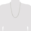 Sterling Silver 7.5mm Curb Chain