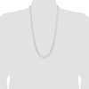 Sterling Silver 7.5mm Curb Chain