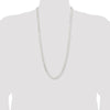 Sterling Silver 7.5mm Curb Chain