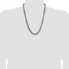 Sterling Silver Antiqued 8.3mm Curb Chain
