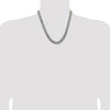 Sterling Silver Antiqued 9.3mm Curb Chain
