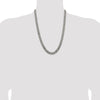 Sterling Silver Antiqued 9.3mm Curb Chain