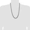 Sterling Silver Antiqued 9.3mm Curb Chain