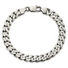 Sterling Silver Antiqued 9.3mm Curb Chain