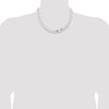 Sterling Silver Curb Chain — 11 mm