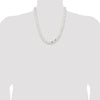 Sterling Silver Curb Chain — 11 mm