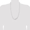 Sterling Silver Curb Chain — 11 mm