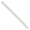 Sterling Silver Curb Chain — 11 mm