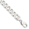 Sterling Silver Curb Chain — 11 mm