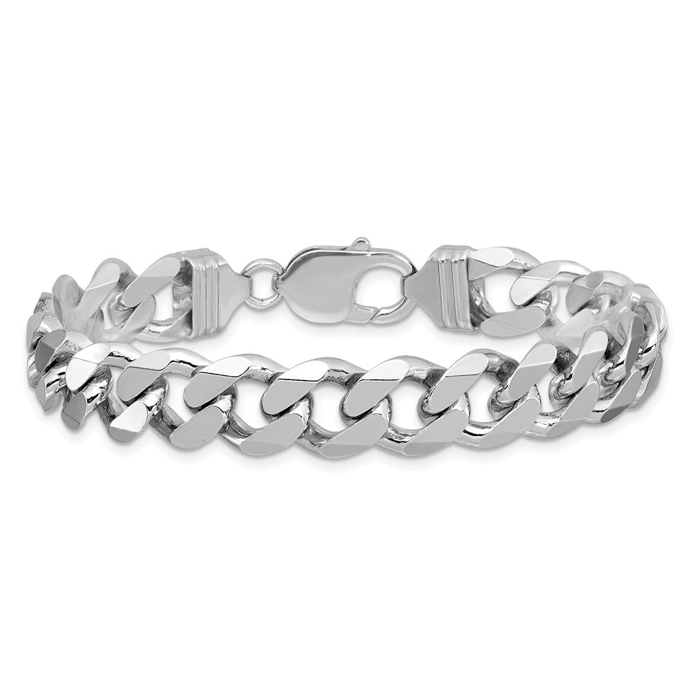 Sterling Silver Curb Chain — 11 mm