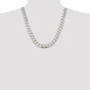 Sterling Silver Curb Chain — 13 mm