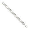 Sterling Silver Curb Chain — 13 mm