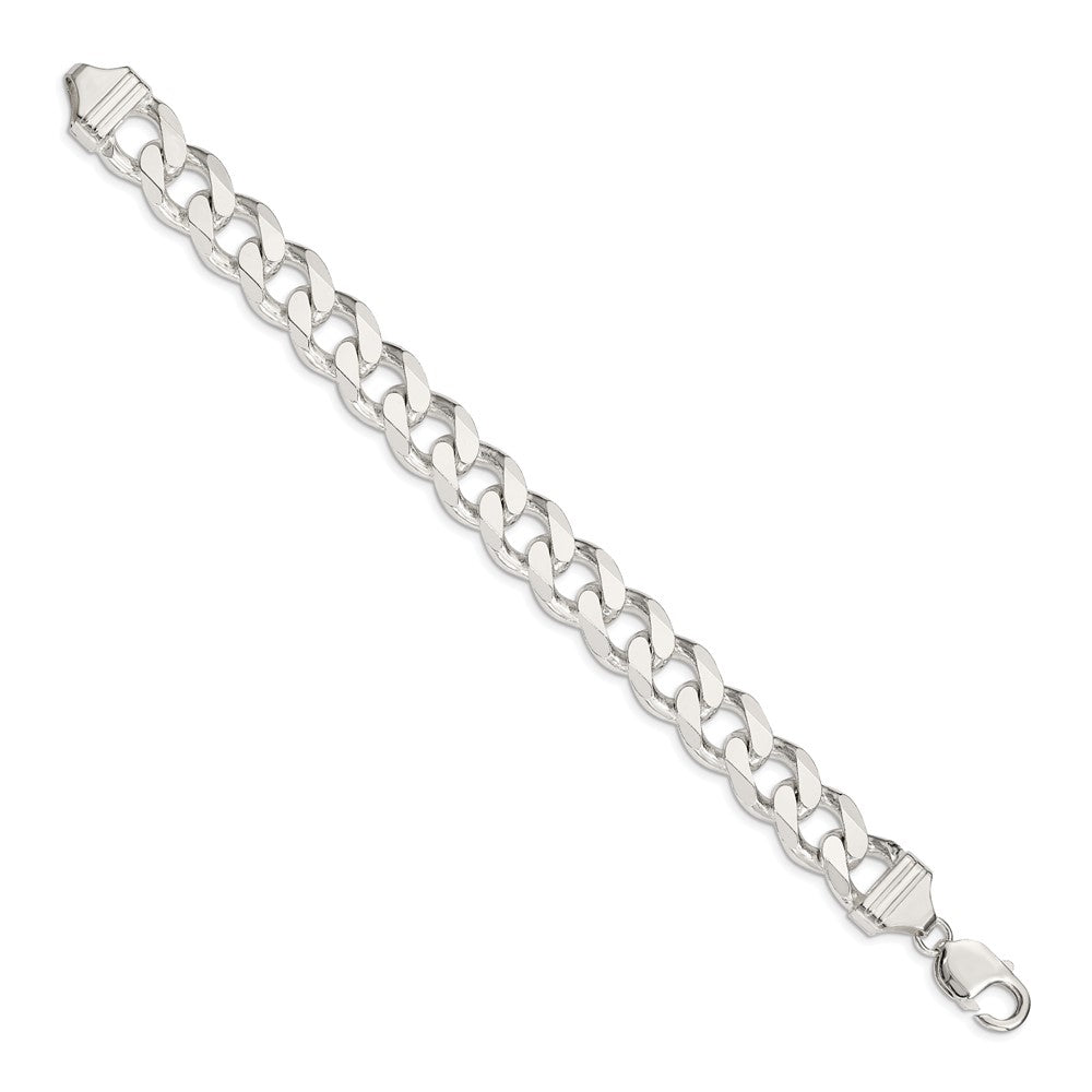 Sterling Silver Curb Chain — 13 mm