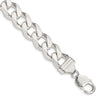 Sterling Silver Curb Chain — 13 mm